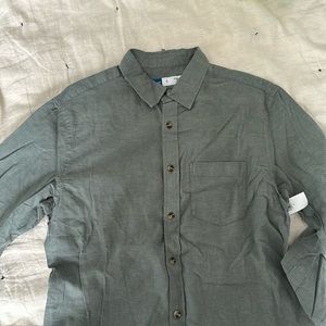 men’s long sleeve button down